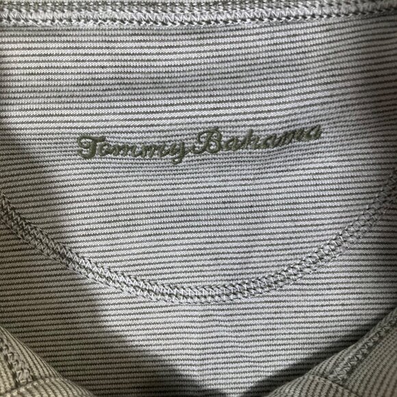 Womens Tommy Bahama Sun Fade Flipside Reversible Zip Jacket L Green White - Picture 8 of 10